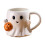 Gobelet fantôme citrouille Gallickan blanc d'Halloween 2