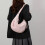 Τσάντες Crossbody από νάιλον ημισελήνου για γυναίκες, τσάντα Crossbody με καρό, ελαφριά 2