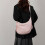 Τσάντες Crossbody από νάιλον ημισελήνου για γυναίκες, τσάντα Crossbody με καρό, ελαφριά 4