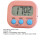 Küchentimer mit magnetischem LCD-Digital-Countdown-Timer und Ständer, Koch- und Backwecker 6