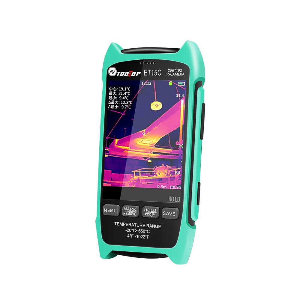 Tooltop Et15c 3.5Inch Thermal Imager 256X192 Portable Thermal Imaging Camera -20-+550 Automotive & Circuit Repair Tool 4712535152692