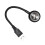 WRITWAA Car Interior Music Light Portable USB Powered ABS Material e Controlled Lamp 3