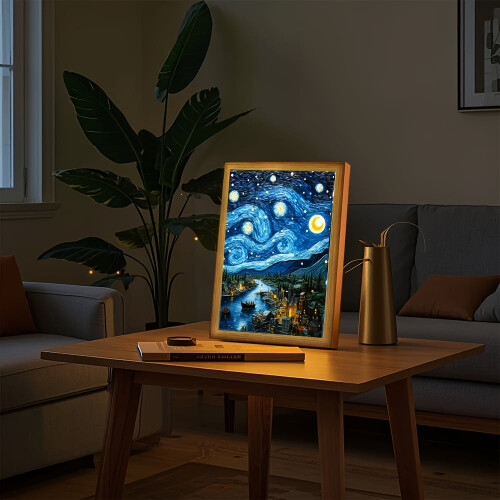 Starry Sky LED Acrylic Wall Art, 18+ 1