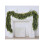 Faux Cedar Garland with Realistic Green Leaves 4