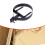 Support de conduit de cheminée 8 pouces, fixation réglable et robuste, noir 8