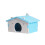 Houten hamsterhuisje 14x9x8cm 4