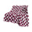 Checkered Flannel Throw Blanket – Black & White, 100x70cm 2