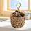Organizzatore di posate in vimini a 3 scomparti, 17x13 cm 5