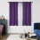 Purple Blackout Curtains 38x54" – Thermal, 2