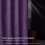 Purple Blackout Curtains 38x54" – Thermal, 3
