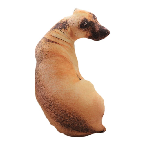 Cuscino 3D per cani Husky Pastore Tedesco in peluche 1