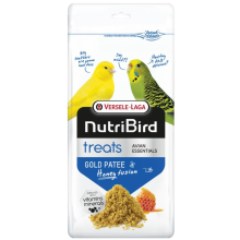 Versele Laga Nutribird Treats Gold Patee Honey Fusion 250G - Miodowy Przysmak Dla Małych I Średnich Papug
