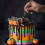 Huaq Spider web party decoration insert cake insert (black spider web) 12pcs/pack 2