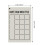 Set di 20 stencil per agende e scrapbooking 5
