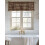 Αγροικία Vintage Star Valance, Θήκη Ράβδων για Κουζίνα, Υπνοδωμάτιο, Μπάνιο – Ρουστίκ 7