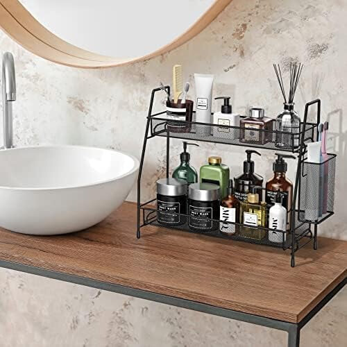 Countertop Spice Rack Organizer 2-Tier 2