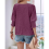 Dames casual tuniektops met ronde hals 2