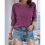 Dames casual tuniektops met ronde hals 5
