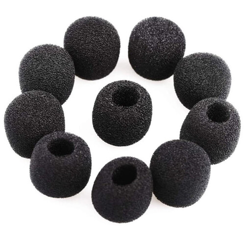 OUNONA 10 Pcs Mic Cover Microphone Pop Filter Headset Covers 2