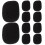 OUNONA 10 Pcs Mic Cover Microphone Pop Filter Headset Covers 8