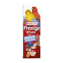 Versele Laga Prestige Sticks Canaries With Superseeds & Flowers 60G - Kolby Z Ziarnami I Kwiatami Dla Kanarków