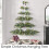 Wall-Mounted Mini Christmas Tree with Bells 4