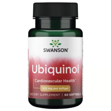 Ubiquinol 100 mg 60 Weichkapseln Swanson Health Products