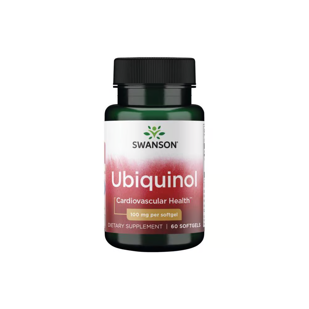 Ubiquinol 100 mg 60 Softgels Swanson Health Products