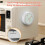 Magnetic Kitchen Timer, 60-Minute Visual Countdown with Dual Alarms, Silent Operation for Classroom and Home Use 6
