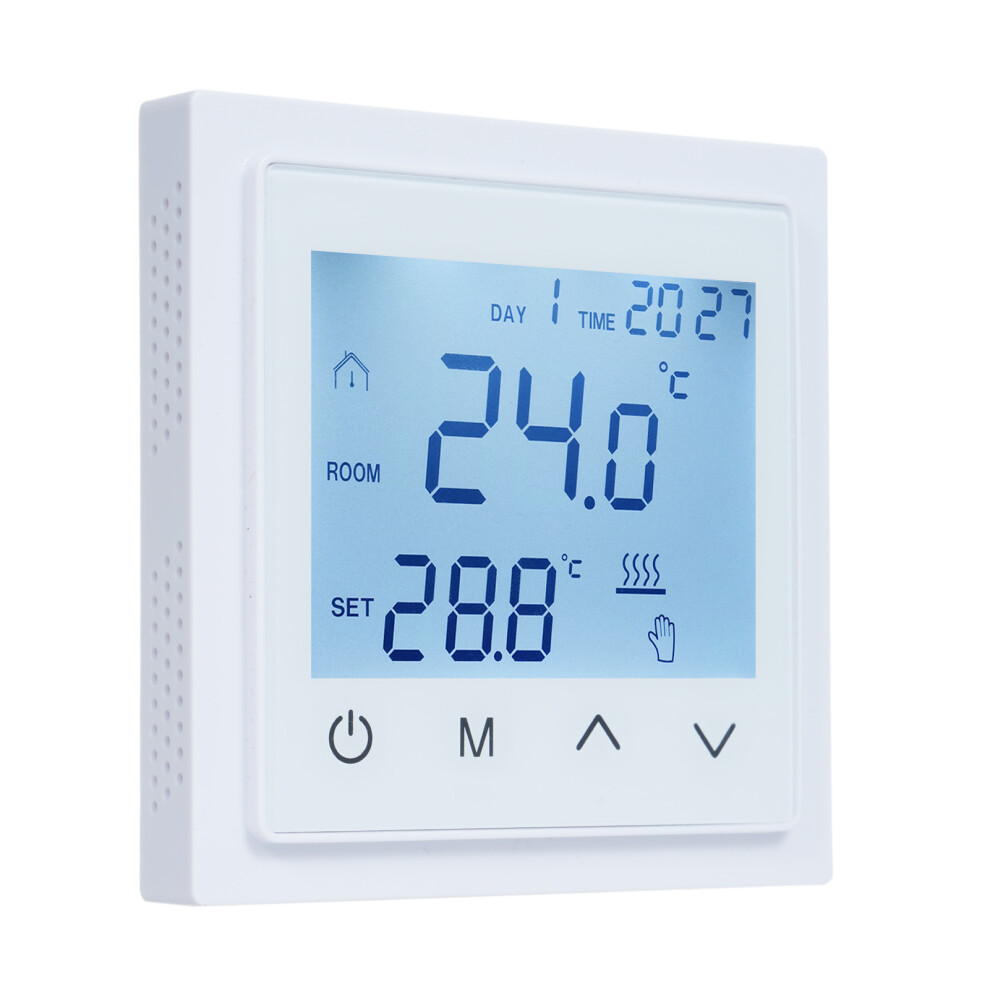 Electric Floor Heating Thermostat 16A Touch Screen Control Led Display 85-265V 4301384870064