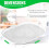 Clear Acrylic Refrigerator Turntable 40 x 30 cm 2