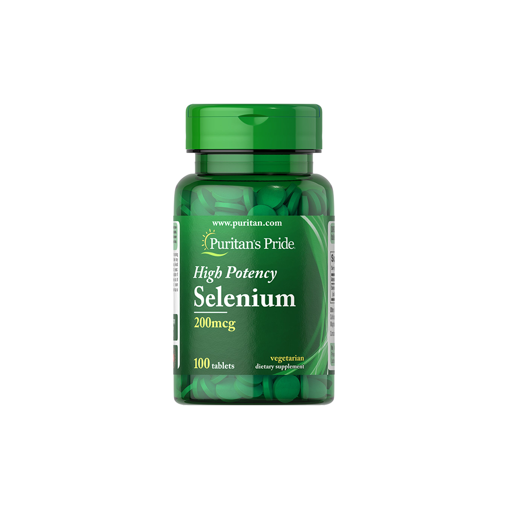 Selenium 200 mcg 100 Tablets Puritans Pride
