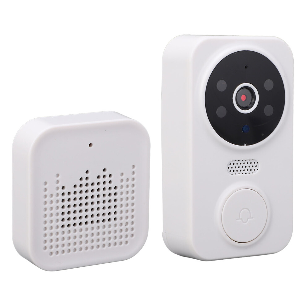Wireless Video Doorbell 480P Hd Night Vision, 800Mah Battery, White 9481384871638