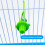 Parrot Perch Stand Plastic Sand Bird Stick 2PCS 7