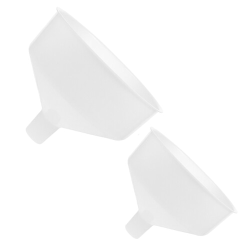 2Pcs Plástico Para Jarros Boca Larga Uso Culinário