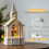 Fall Snow Globe Lantern 12.5 in USB or Battery Powered 3