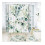Watercolour Eucalyptus Shower Curtain Set 4-Piece 3