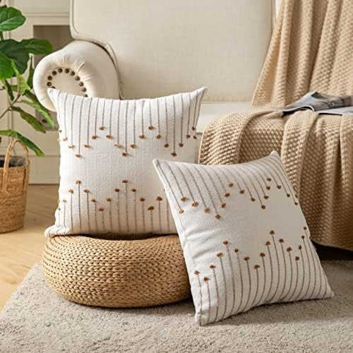 Fodere per cuscini in cotone 12x20, set da 2 1
