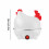 Electric Egg Cooker for Hard/Soft Boiled, Poached & Scrambled Eggs – Mini Breakfast Machine, Single-Layer Steamer, Compatible with US Voltage 2