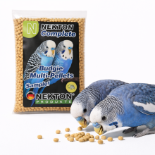 Nekton Complete Budgie Multi-Pellets - Pełnowartościowy Pokarm - Granulat Dla Papużek Falistych - Próbka
