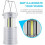 LED Camping Lantern – 350 Lumen, Collapsible & Portable, 5