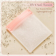 16pcs EVA Jewelry Bags Set, Anti-Tarnish Pouches for Storage, Assorted Sizes for Rings, Necklaces, Earrings