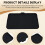 Display Cover for  TM7, Screen Plastic Protective Cover Protects Screen From Scratches Protective Cover 7