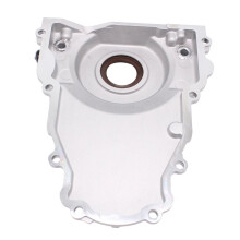 Steuerkettenabdeckung mit 10AN-Turbo-Ölablassanschluss für LS Gen 3 4,8 L, 5,3 L, 5,7 L und 6,0 L Motor, Steuerkettenabdeckungs-Dichtungssatz mit