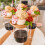 Bamboo Wine Glass Topper 4 pcs 5
