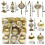 36-Piece Candy-Themed Christmas Ornaments Set 2