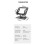 New 360 Degree Rotating Foldable Laptop Tablet Book Holder Angle-Adjustable Height-Adjustable Folding Reading Stand A 7
