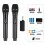 2.4G Wireless Microphone Handheld Microphone with Receiver for Singing Wedding Speech 7