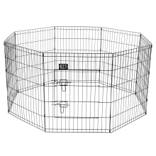 KCT Large Wire Pet Play Pen Indoor/Outdoor Enclosure for Dogs & Puppies