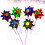 Molinillos de plástico multicolor (20 unidades) 7